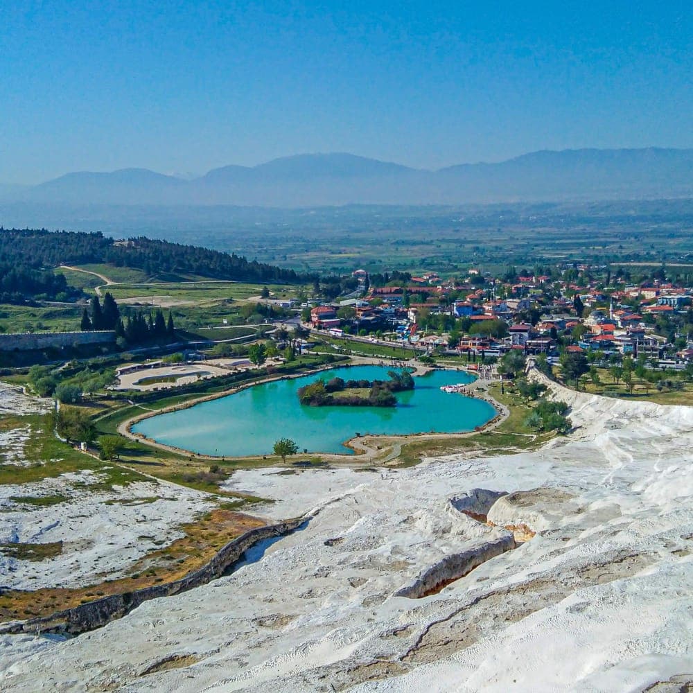 Pamukkale - Natural thermal springs in Turkey